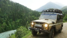 Уаз-469 транспортные услуги, транспорт в горы