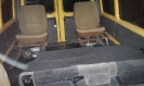 Задняя площадка, опущенные сиденья второго ряда - автобус, микроавтобус Газель