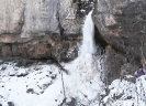 Водопад Университетский зимой