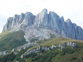 Berg Großen tchatsch gewandt, Wandern, Kaukasus, Russland