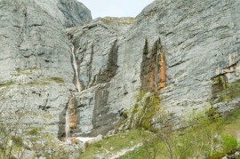 Wasserfälle Fisht, Nord-West Caucasus, berg, Russland