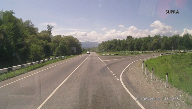 Развилка за п. Псебай - прямо Карачаево-Черкесия, направо Перевалка, Никитино